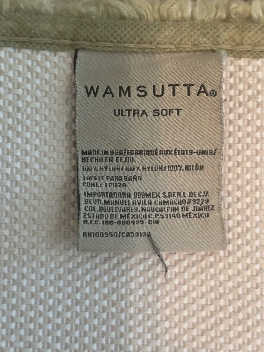 NWOT- Wamsutta Ultra Soft Bath Rug Set in Light Sage